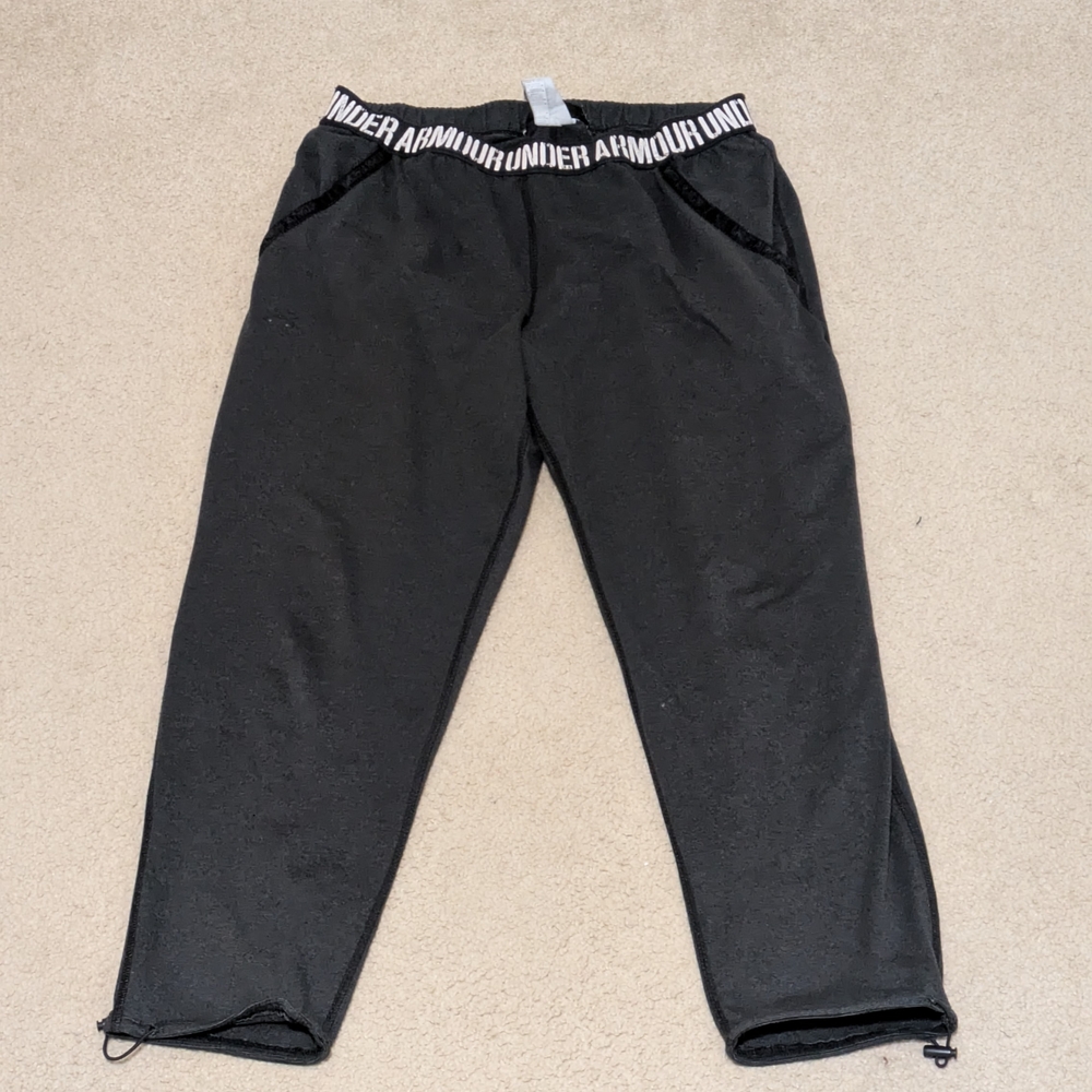 Under Armour Black Joggers - Size Medium